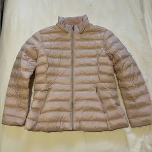 Time and Tru puffer jacket size L - ballet slipper pink